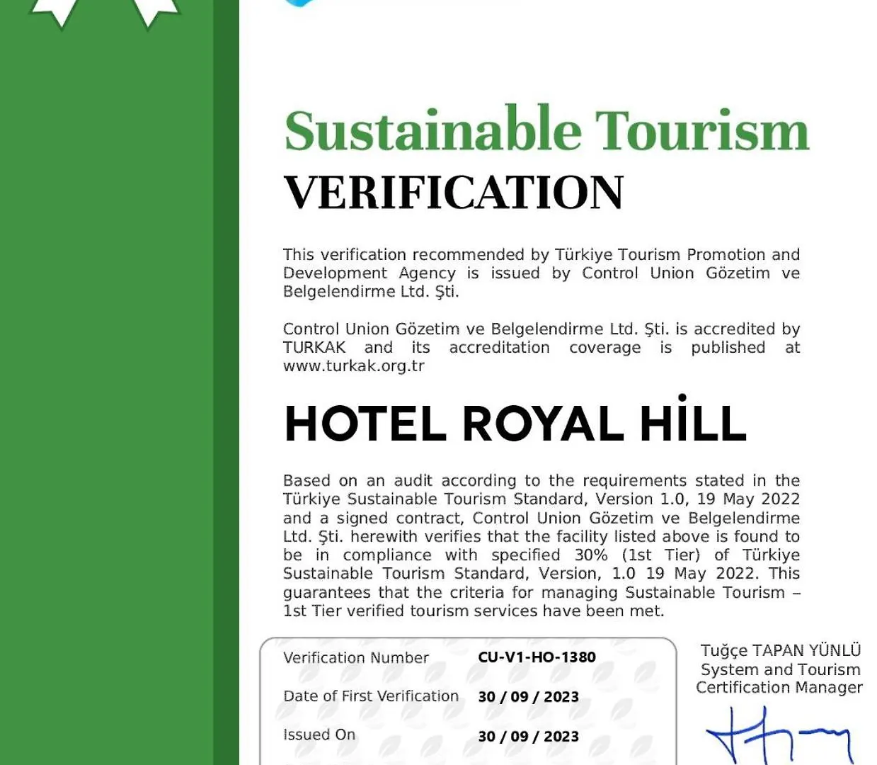 Hotel Royal Hill Antalya